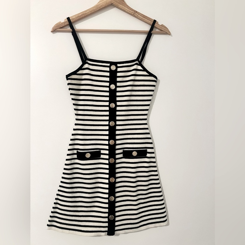 Maje Striped Knit Dress - Perfect Condition